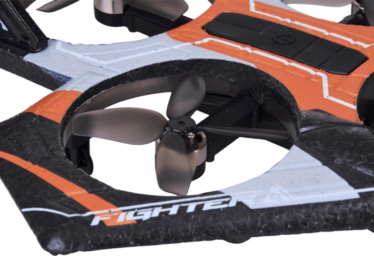 Izdržljiva VTOL konstrukcija s zaštićenim rotorima