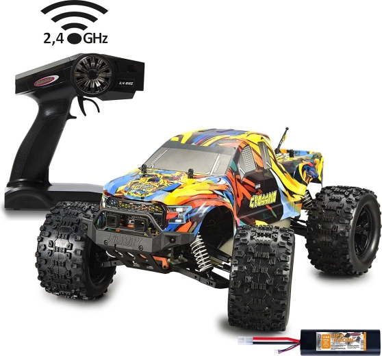 Jamara Crossmo monster truck 4WD 1:10 with LiPo battery