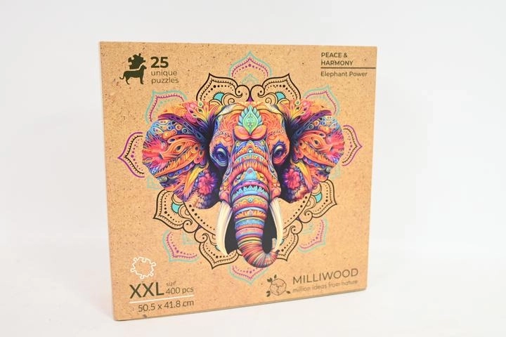 Milliwood Peace and Harmony – Elephant Power wooden puzzle