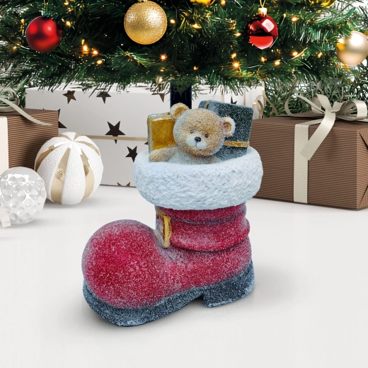 Christmas Tree Stand in the Shape of a Santa Boot