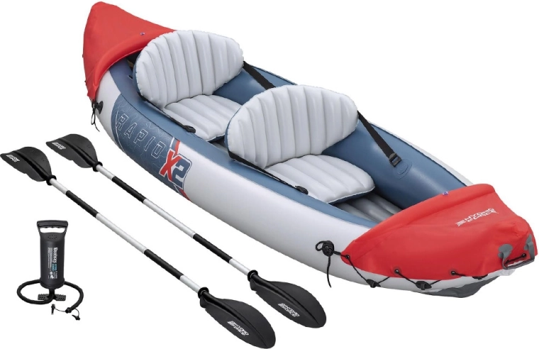 Sve u pakiranju: 2 vesla i ručna pumpa