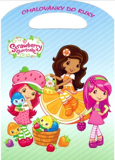 Akim bojanka za držanje u ruci A4 Jagodica Strawberry Shortcake - 1 komad