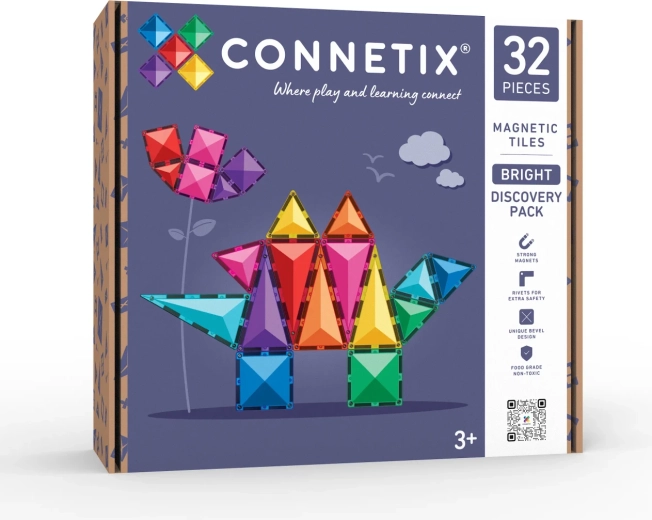 Bright Discovery Pack magnetski set za građenje s 32 dijela