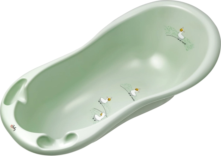 Maltex baby bathtub Lama Minimal 100 cm, sage green
