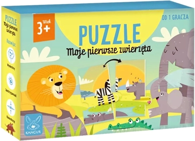 Puzzle Moje prve životinje – velika podna slagalica