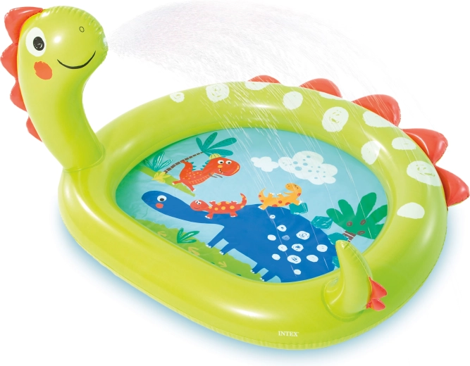 Dječji bazen na napuhavanje Intex dinosaurus s fontanom