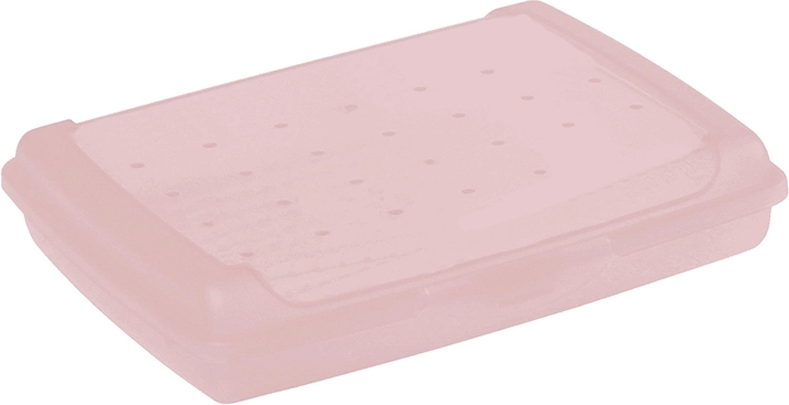 Luca click box mini ružičasta kutija za pohranu 0,5 l