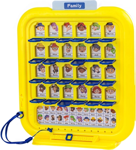 Yes/No deduction game with flip windows