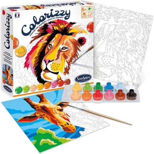 Sentosphere Colorizzy savana – slikanje prema brojevima