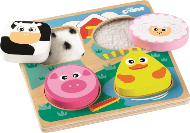 Tidlo senzorička umetni puzzle farma