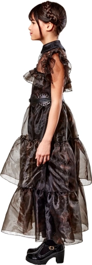 Efektna višeslojna suknja s remenom