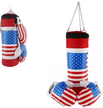 Dječji boksački set s motivom američke zastave