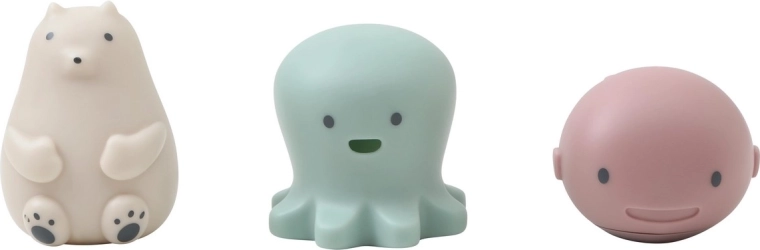 Shnuggle Bath Buddies igračke za vodu – hobotnica, kit i polarni medvjed
