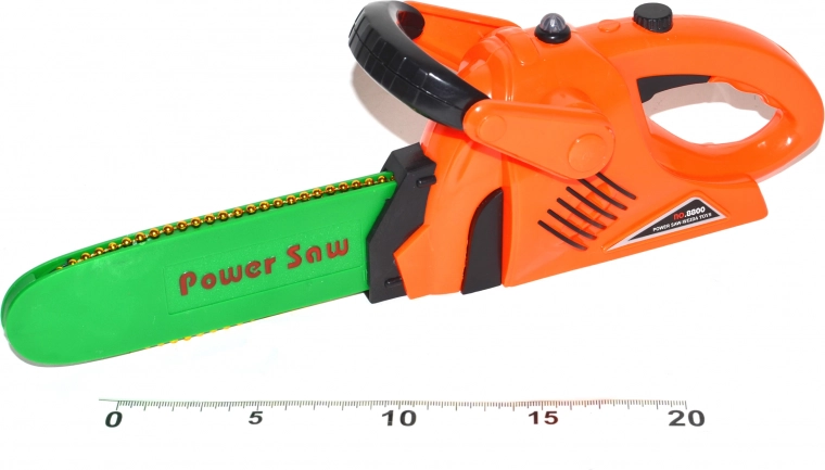 dječja motorna pila 33 cm sa svjetlima i zvukovima