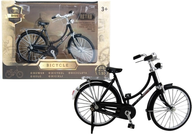 Kolekcionarski metalni retro model bicikla Dromader Welly 1:10