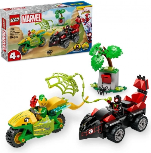 LEGO SPIDEY i njegovi nevjerojatni prijatelji: dino potjera za Spinom i Electrom (4+, 124 dijelova)