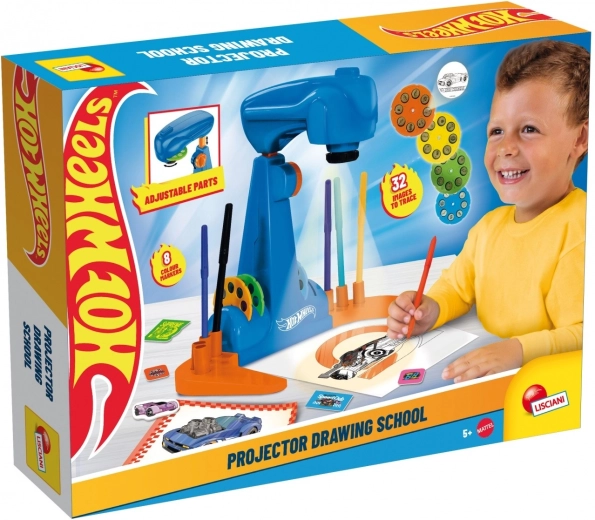 Hot Wheels škola crtanja s projektorom