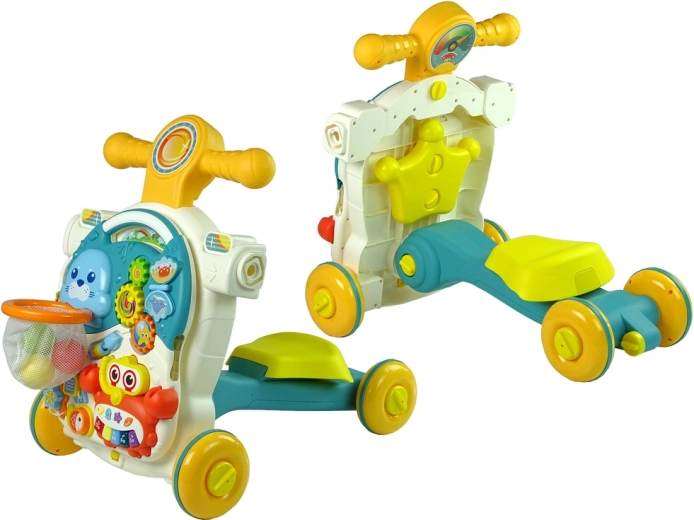 4-u-1: hodalica, stolić, guralica i romobil