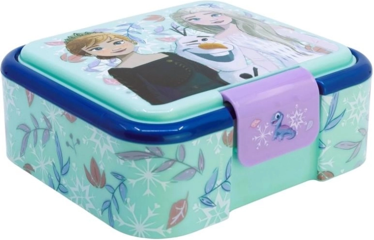 Kutija za užinu Frozen s 3 pretinca - 1 komad