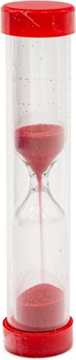 Hourglass timer for timed challenges