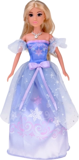 Pokretna lutka u svjetlucavoj balskoj haljini