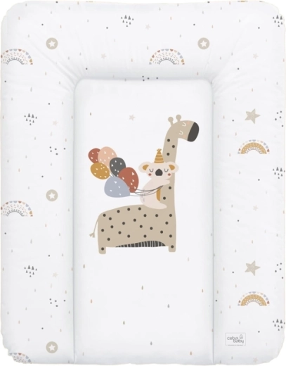 Ceba Baby mekana podloga za prematanje za komodu Giraffe 50 × 70 cm