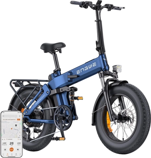 ENGWE Engine Pro 3.0 Boost sklopivi električni bicikl 250 W 20" plavi