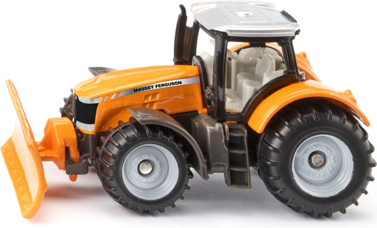 Siku traktor MASSEY FERGUSON s okretljivom ralicom – blister