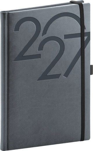 Notique tjedni planer Ajax 2027 crni 15 × 21 cm