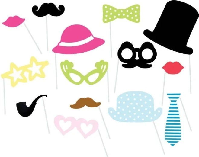 JaBaDaBaDo children's party photo props - 1 piece