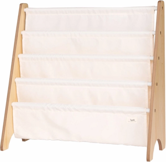 3 Sprouts book stand recycled solid/cream