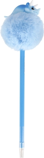 Zaigrani dinosaurov topper s mekim pomponom