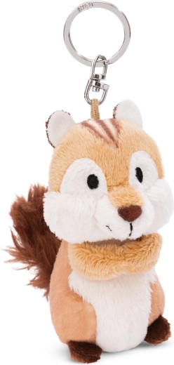 Plišana privjesnica vjeverica Chipmunk Jojo 9 cm NICI GREEN