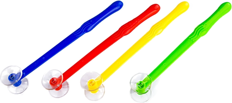 Suction-cup grabbers for quick catching