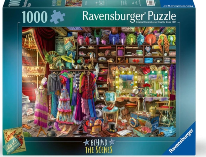 Ravensburger puzzle Zakulisje 1000 dijelova