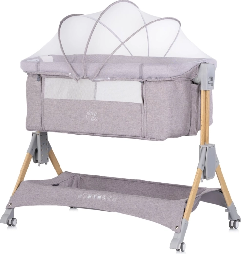 Chipolino Sleepnfold 2u1 Platinum prislonjiva posteljica s pultom za previjanje