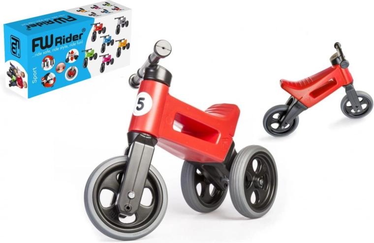 Guralica Funny Wheels Rider Sport 2u1 za djecu – Crvena