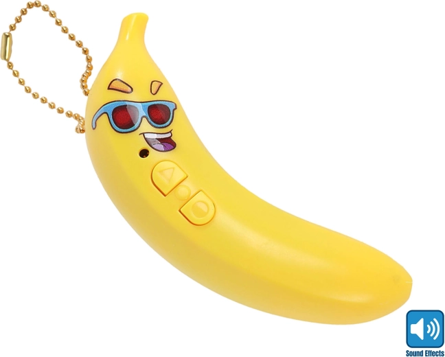 Govoreća banana s funkcijom snimanja, 10 cm