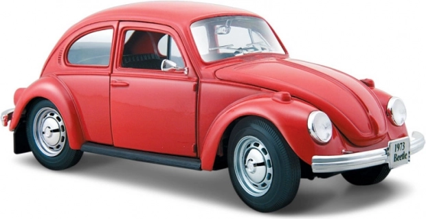 Model Volkswagen Beetle 1973 crveni