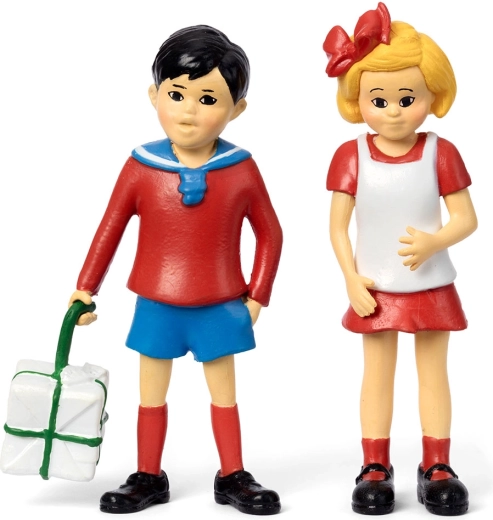 Pipi Duga Čarapa – figurice Tommyja i Annike (set za djecu)