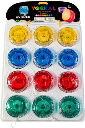 Plastični prozirni jojo 5 cm - 1 komad