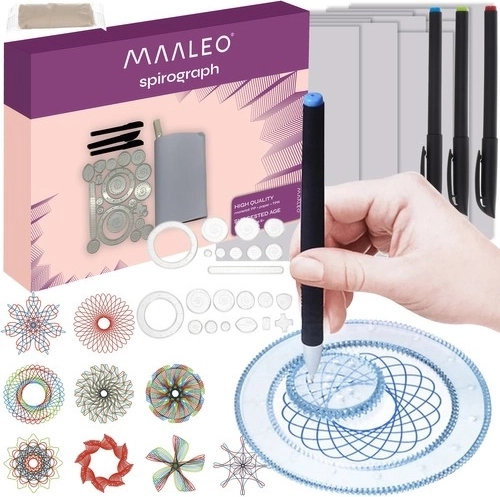 Kreativni crtaći set – spirograf MAELEO