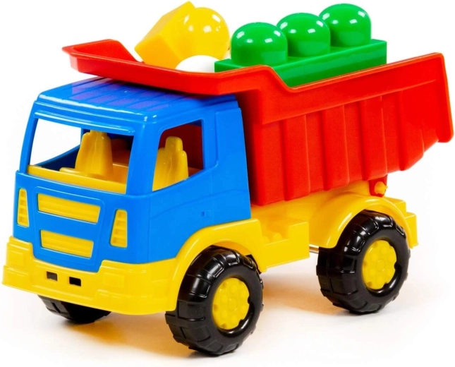 Junior building set in the package (9 pieces)