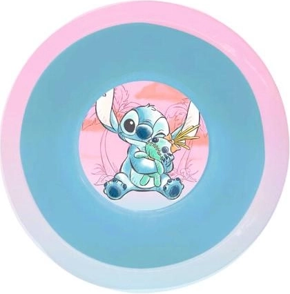 Bowl with Stitch motif