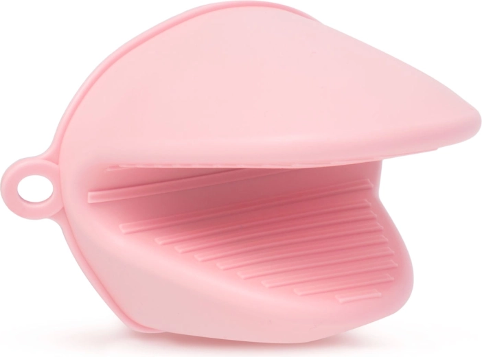 Pink Silicone Frog-Shaped Kitchen Mitt