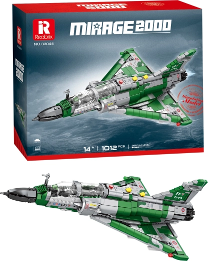 Sparkys građevinski set borbenog aviona Mirage 2000 (1012 dijelova)