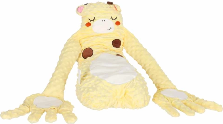 Soft giraffe-shaped friend