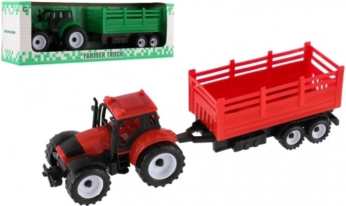 Plastični traktor s prikolicom