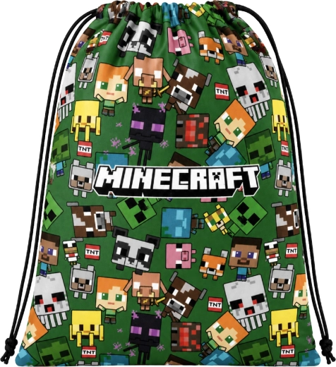 Dječja vreća/ruksak na vezicu Minecraft s motivom Creepera
