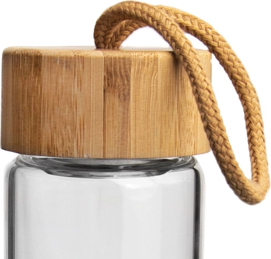 Bambusov poklopac s omčom i pouzdanom brtvom